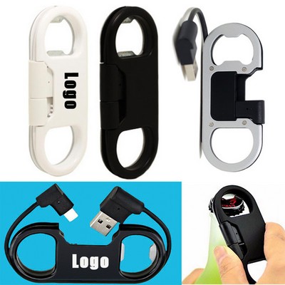 3 in 1 Charging Cable With Opener