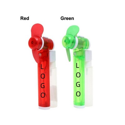 Mini Cooling Aid With Bottle Portable Mini Fan Handheld Fan