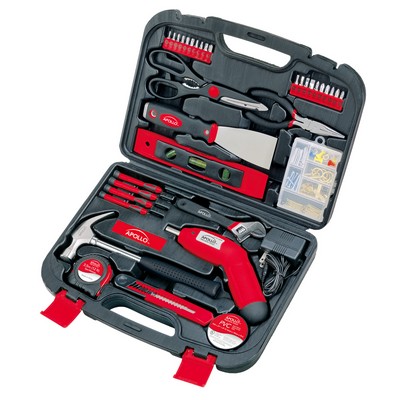 Apollo Tools 135 Piece Household Tool Kit