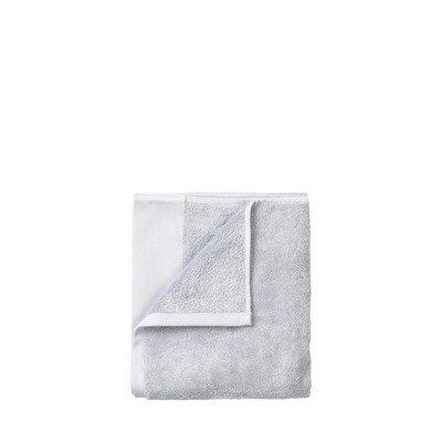 blomus Riva Microchip Gray Organic Terry Washcloths (12'' x 12'') - Set of 4