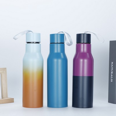 Outdoor Portabel Indulated 304 Stainless Steel Sports Water Bottle