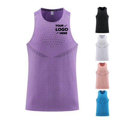 Mesh Sleeveless Tank Top