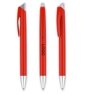 Creative Colorful Push Plastic Ballpoint Pen