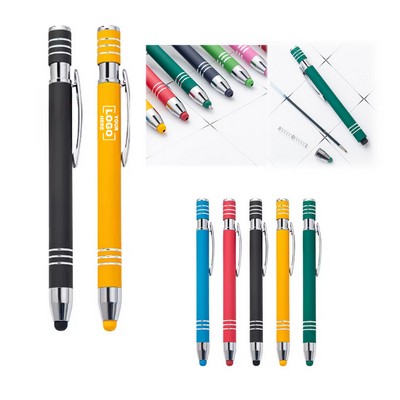 Aluminum Stylus Screen Touch Ballpoint Pen