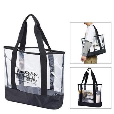 Clear Shopping Tote Bag