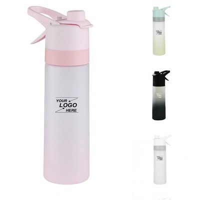 22oz Reusable Gradient Water Bottle for Travel and Sports