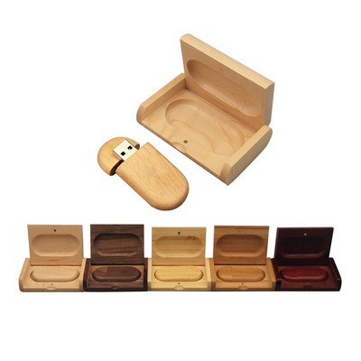 Wooden USB Drive W/ Box