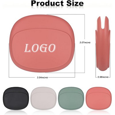 Silicone Mini Headphones Case Bag