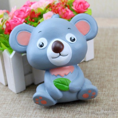 Foam Koala Hugging a Leaf Stress Ball