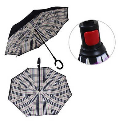 Double-Sided C-Handle Inverted Umbrella