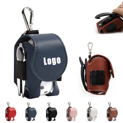 Golf Ball Bag And Tee Holder Carry Pouch