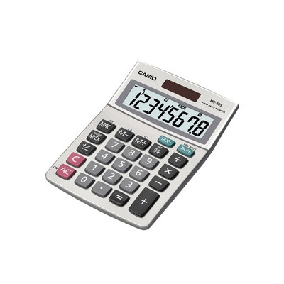 Casio Desktop Calculator With 8-Digit Display