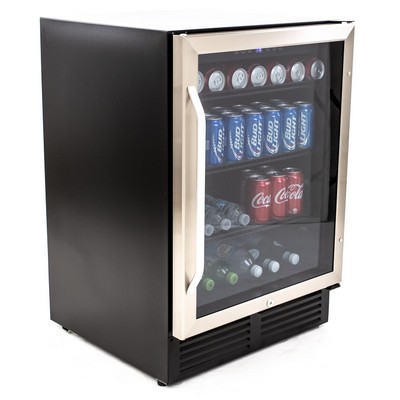 Legacy Avanti - 130-Can Beverage Center - Stainless Steel