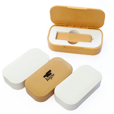 Wheat Straw USB Flash Drive Set