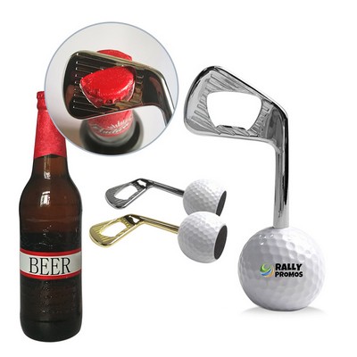 Golf Ball Beer Bottle Opener