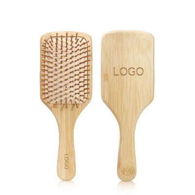 Wood Paddle Hairbrush