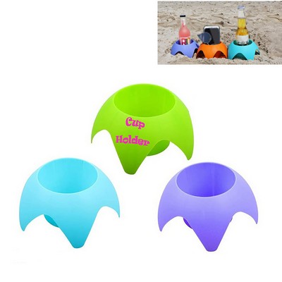 Beach Drinks Standing Cup Holder