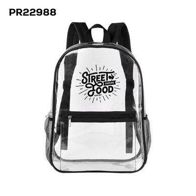 Heavy Duty Security Clear PVC School Backpack