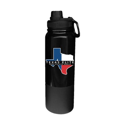 Tuxedo 32 oz. Recycled Sports Bottle, Full Color Digital