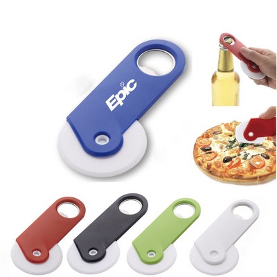 Pizza Cutter w/Bottle Opener