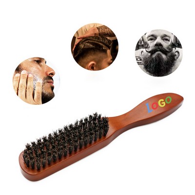 Natural Boar Bristle Hair & Beard Brush