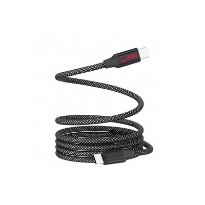 Magnetic Absorption Nano Data Line Two-Color Braid