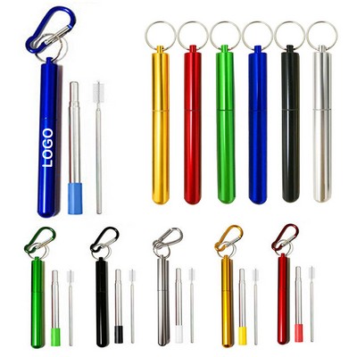 Stainless Steel Telescopic Straw