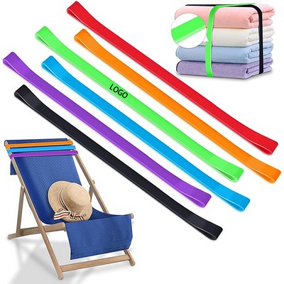 Beach Chair Silicone Towel Band