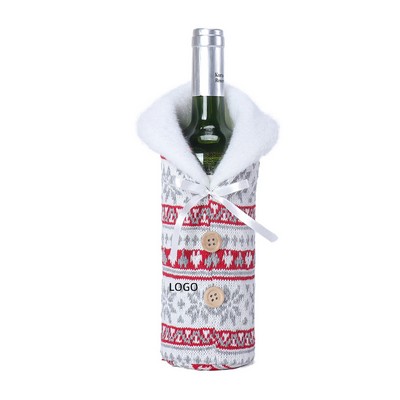 Knitted Wine Bottle Cover