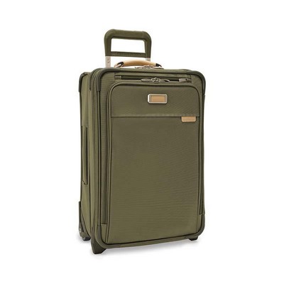 Briggs & Riley Baseline Essential 2-Wheel Carry-On Luggage - Olive