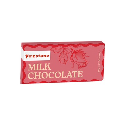 Valentine's Day Wrapped 1 oz. Chocolate Bar - Milk Chocolate