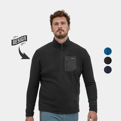 Patagonia® R1 Air Men's Recycled Zip-Neck Pullover & Fair Trade Certified