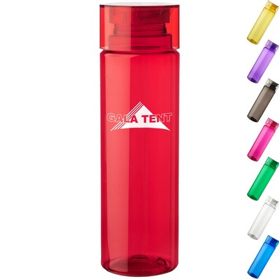 30 oz. Plastic Cylindrical Water Bottles