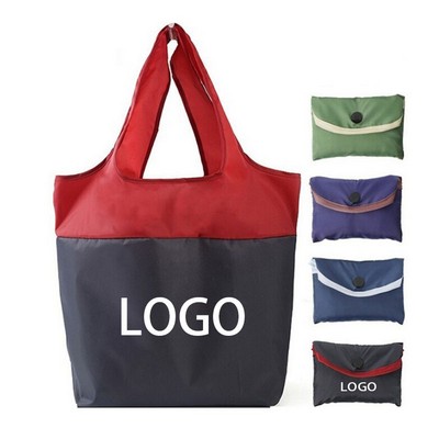 Collapsible Tote Reusable Shopping Pouch