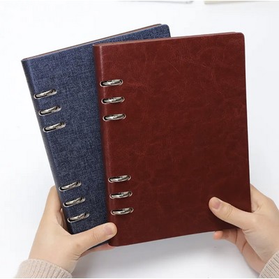 PU Leather Spiral Notebook