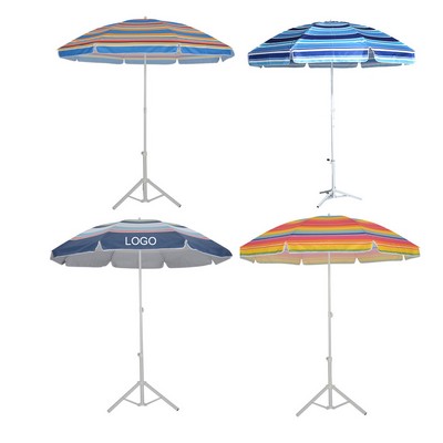 Outdoor Beach Umbrella with Uv Protection