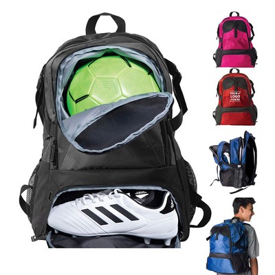 Athlete Soccer And Shoe Storage Backpack Bag