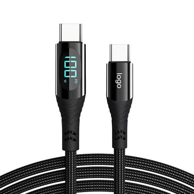 Fast Charging Type C to C Aluminum Cable